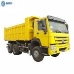 12R22.5 Tyres 20m3 Bucket 6x4 Sinotruk Howo 30t Heavy Tipper Trucks