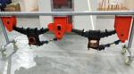 Rear Overslung Tandem Dual Axle Trailer Suspension 1300mm 200mm Hole