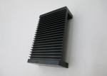 Black Anodized Aluminium Heat Sink Profiles , Extruded Aluminum Heatsink