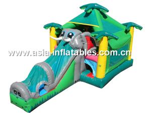 Quality Wonderful&amp;Adventure Commercial Inflatable Combo. Large Supply Ablity wholesale