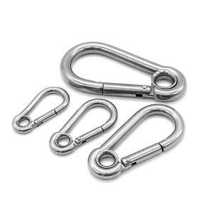 Quality Gourd Shape Heavy Duty Carabiner Snap Hook Anti Corrosion For Hiking / Fishing wholesale