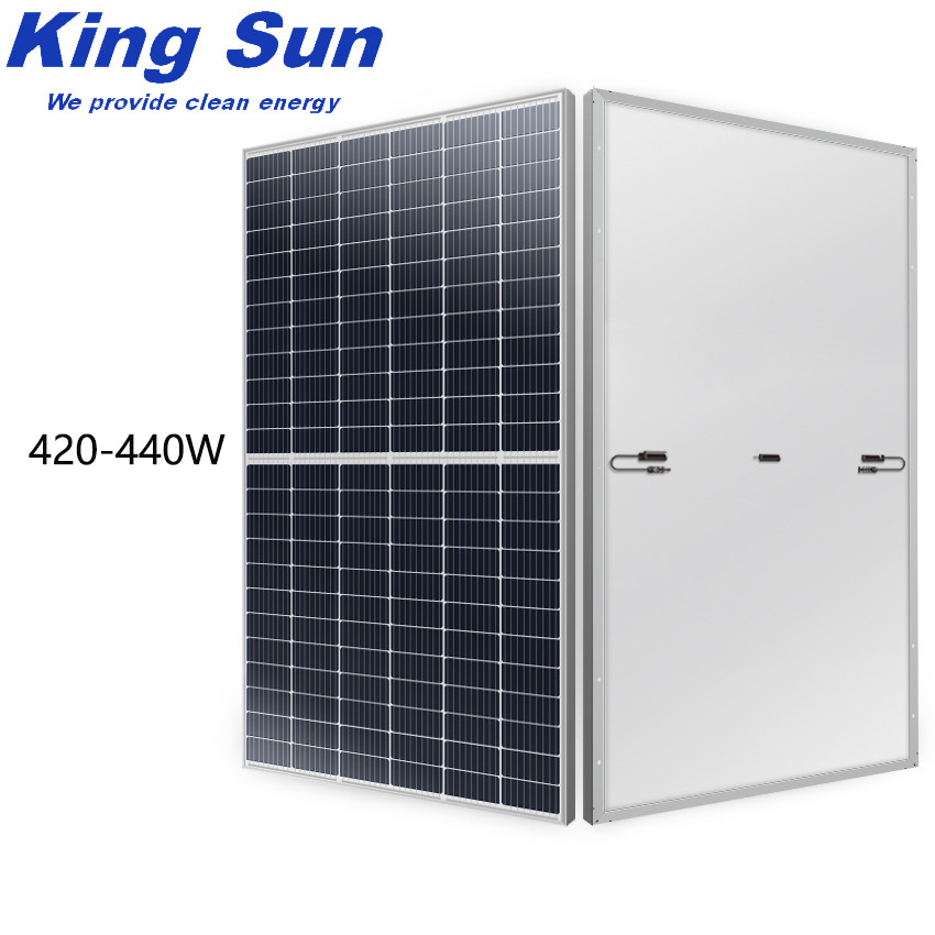144 Cells 40V 440W Monocrystalline Silicon Solar Panel