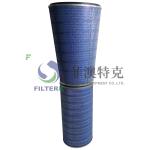 Synthetic Gas Turbine Filters Hepa Grade 324 * 213 * 660mm Size P191281 Model