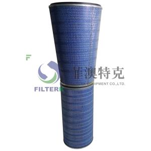 Synthetic Gas Turbine Filters Hepa Grade 324 * 213 * 660mm Size P191281 Model