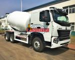 Brand New Concrete Transport Truck WD615 STR Engine 8m3 Cement Mixer Truck