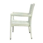 Weatherproof PE Wicker Washable Seat Cover Outdoor Table Chairs