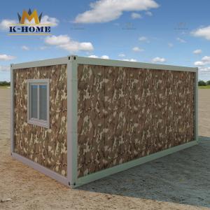 Quality Prefabricated Prefab Removable Modular Military Building Camps For Living wholesale
