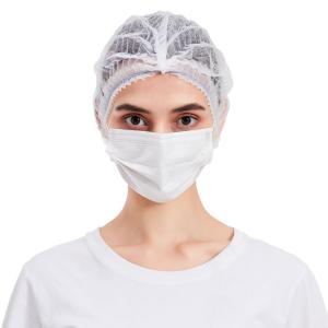 Quality ASTM F2100 Disposable Protective Face Mask Surgical Type2iir Mascarillas White wholesale