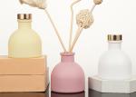 Popular Round Pink White Glass Diffuser Bottle 50ml 7cm Height