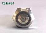 Aluminum 5A Ring LED 22mm Anti Vandal Push Button Switch