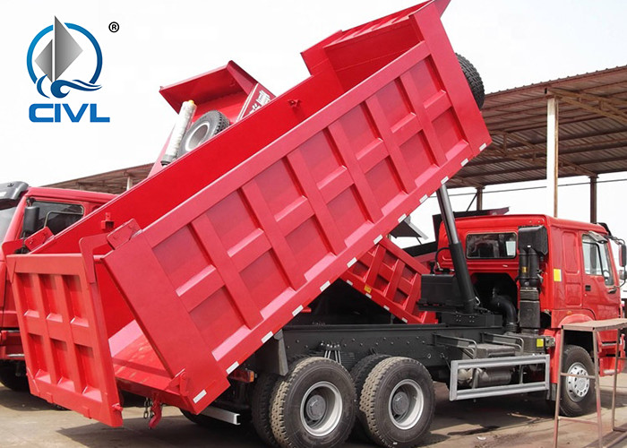 Diesel Fuel Dump Truck High Power Commercial Dump Trucks New Tipper Truck 336hp Engine