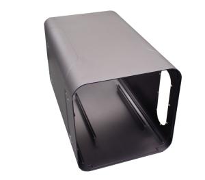 Quality Industrial Aluminum Electrical Enclosure Battery Box Matte Silver wholesale