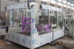 12 Heads Big Bottle Vacuum Filling Machine With Chain Feeding Conveyor