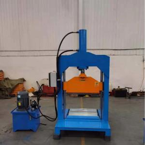 Quality 5.5kw Single Blade Vertical Rubber Cutting Machine 125KN wholesale