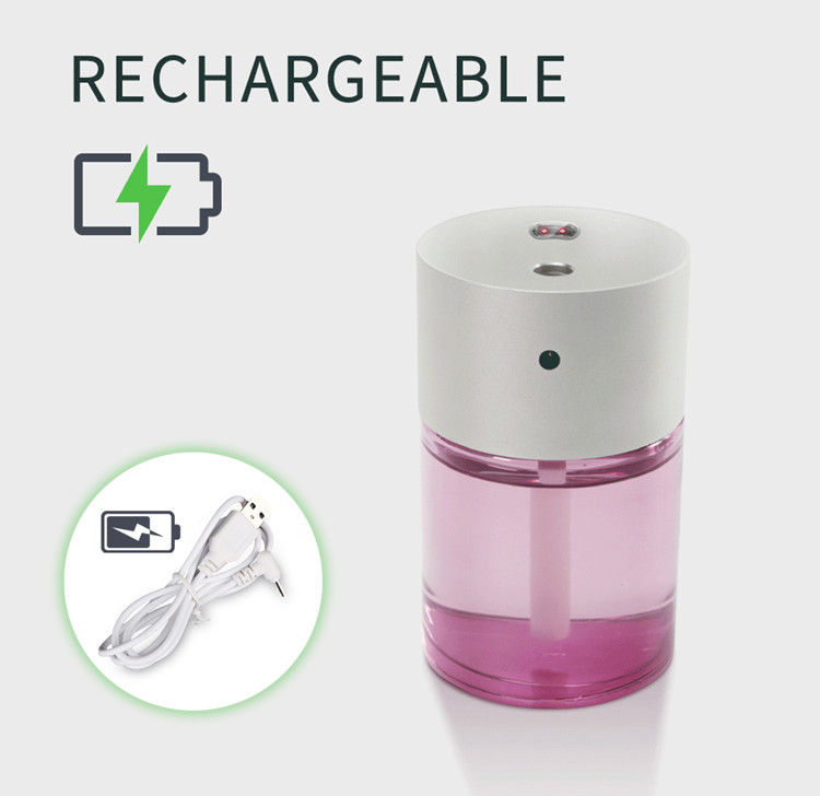 Scenta Mini Portable Auto Alcohol Spray Touchless Hand Sanitizer Dispenser Rechargeable