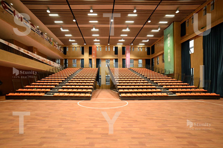 Customized Size Fireproof Telescopic Seating System