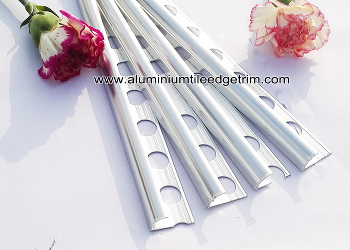 silver tile trim 10mm