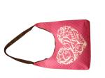 Square veins quilted non woven promotional Eco - friendly reusable carry bag