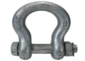 Quality US Type Steel Drop Forged Galvanized Screw Pin Anchor Shackle wholesale
