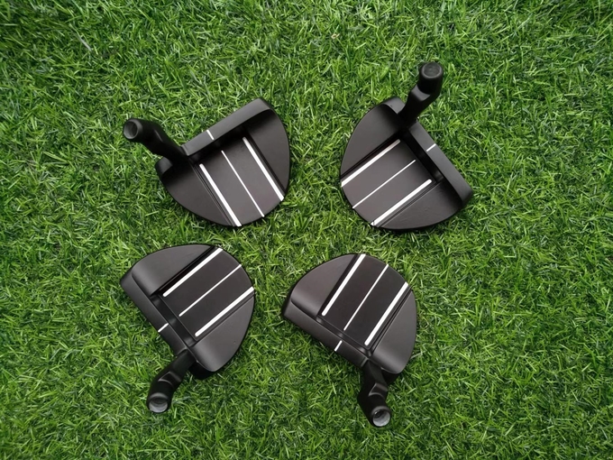 mallet golf putter, golf head , golf putter , complete golf putter