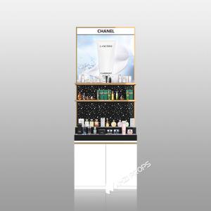 Quality TJiS-B3 9mm Crystal Block Translucent Lighting Skincare Display Cabinet wholesale