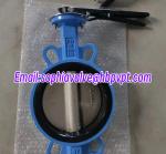 resilient seal JIS16K butterfly valve