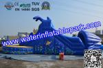 Shark Huge little tikes Inflatable Slide For Water Theme Park