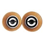 Wooden 132mm 206g 170ml Salt And Pepper Spice Grinder Mill