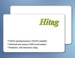 Hitag 1/Hitag 2 chip cards, Hitag 1/Hitag 2 LF chip cards