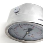 All Stainless Steel Pressure Gauge Shock Resistant 233.50.063 WIKA