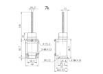 10 A 250VAC Durable Industrial Limit Switches High Temperature Resistance