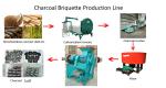 Hexagon Briquette Charcoal Briquette Production Line For BBQ