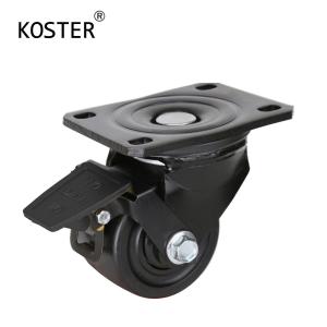 Quality Industrial Machinery 600kg Heavy Duty Low Gravity 3inch Caster with Roller Bearing wholesale