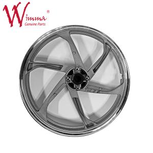 Quality Aluminum Alloy Bajaj Three Wheeler Parts / 6 Holes Motorcycle Spoke Rim wholesale