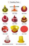 Plastic Round Poultry Feeder Tray Farming Chicken Tray Feeder