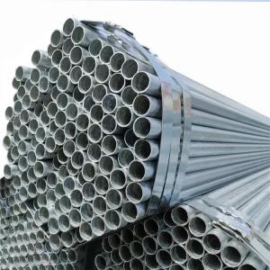 Quality 6 Meters Low Carbon Steel Pipe Scaffolding Galvanized Steel Round Tube wholesale