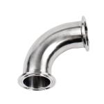 DN20-DN300 Sanitary Stainless Steel 304/316 Tri-Clamp 90 Degree Elbow and Long