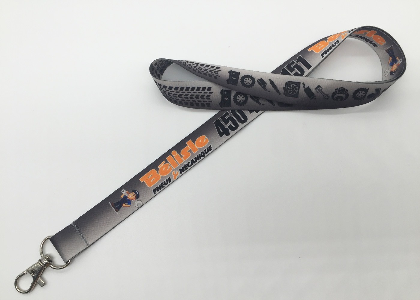 Silk Screen Printing Dye Sublimation Lanyards , Embroidered Lanyard For Whistle