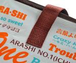 Promotional Shopping Laminated Zipper Pp Woven Bag