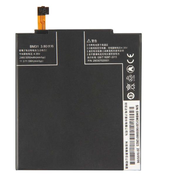 Authentic Smart Phone Battery Xiaomi Mi 3 BM31 Battery 3050mAh Mobile Phone