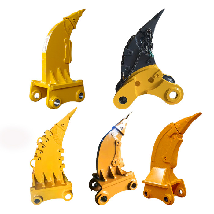 Mini 3 - 5 Ton Excavator Attachments Seam Ripper Agricultural Machine For Cat Komatsu