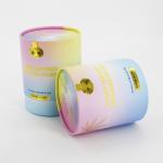 Recyclable Biodegradable Paper Tubes , Cylinder Kraft Paper Candle Tube