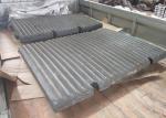 Cr-Mo Alloy Steel Jaw Plates Crusher Wear Parts For Cone Crushers DF013