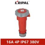 IP67 16A 32A PC Industrial Three Phase Connector IEC Standard