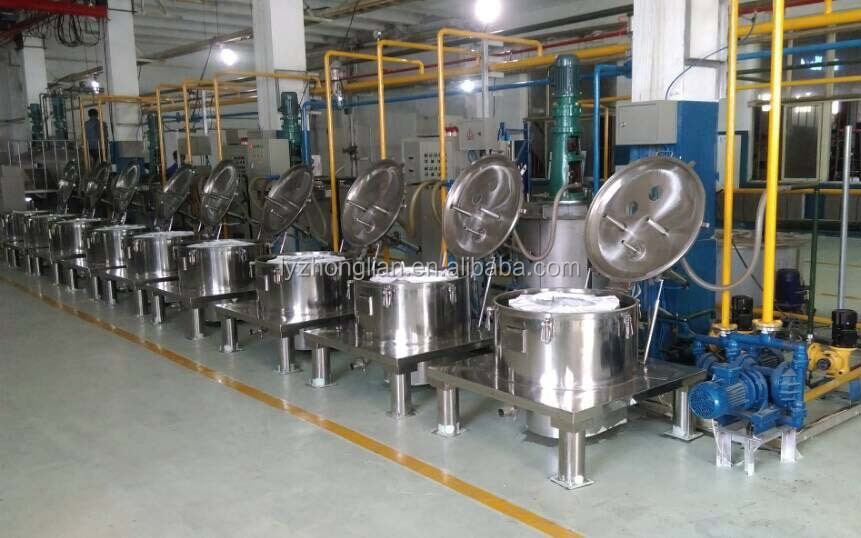 PS1000 Industrial vertical solid liquid separation solid bowl basket centrifuge