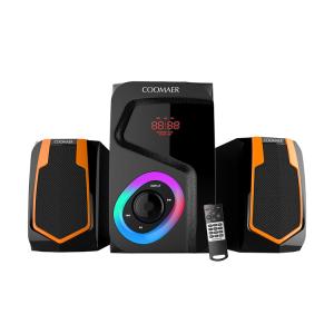 Quality Wooden Bluetooth Heavy Bass 2.1 Speaker Sound System Sub Woofer Home Theater wholesale