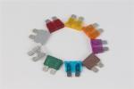 80V Low Voltage Hrc Fuse , ATF 1a Slow Blow Fuse UL Approved
