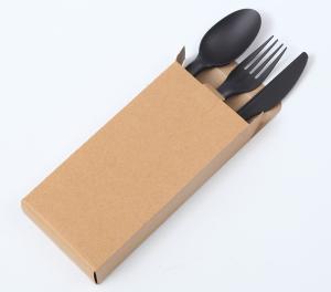 Quality Disposable Biodegradable Cutlery Kits , Compostable Cutlery Kit For Restaurant wholesale
