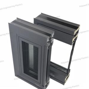 Quality Double Glazing Thermal Insulation Window Mill Finish Broken Bridge Silent Casement wholesale