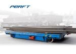 150 ton Carbon steel Rail Guided Electric Flat Transfer Cart for Factory Cargo